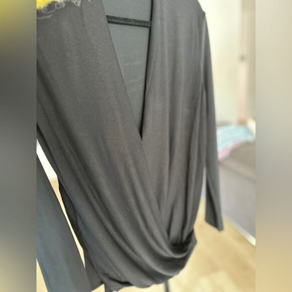 Zara draped workwear top, size small. Worn once - Picture 6 of 6